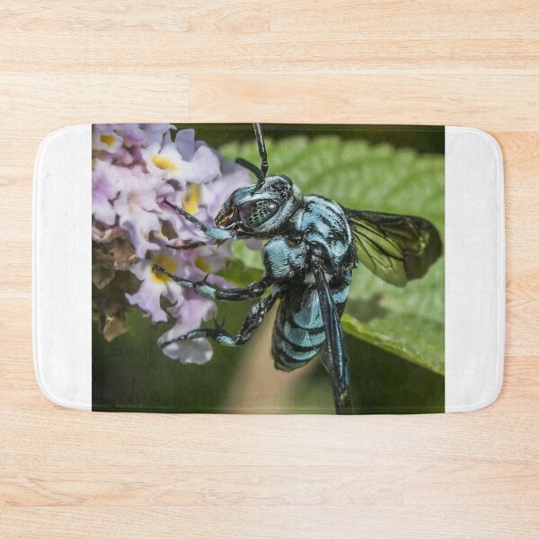 Item preview, carpenter bee collecting nectar designed and sold by ritusdesigns.