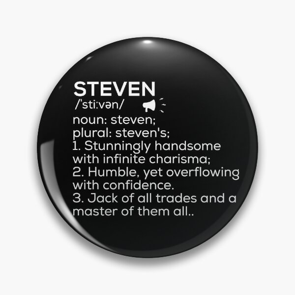 Item preview, Steven Name Definition designed and sold by Teelogic.