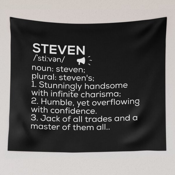Item preview, Steven Name Definition designed and sold by Teelogic.