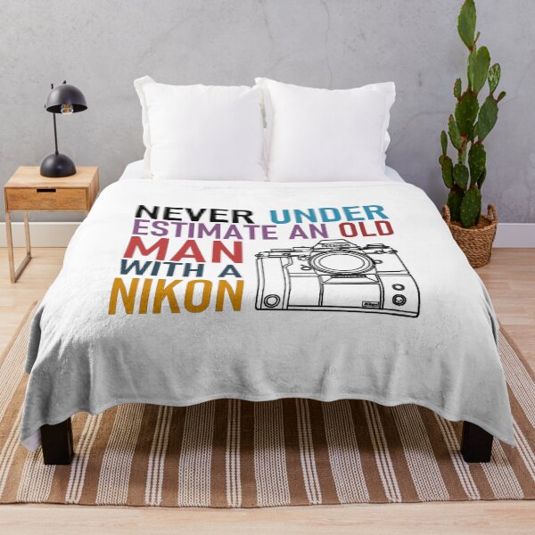 Item preview, Never underestimate an old man with a Nikon designed and sold by arthatbeat.