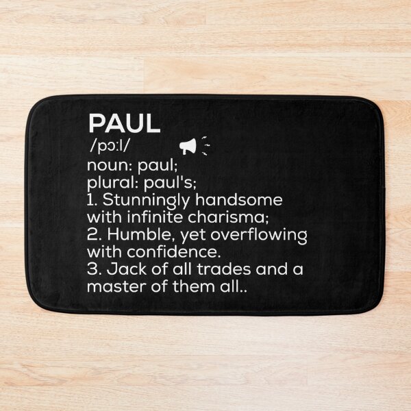 Item preview, Paul Name Definition designed and sold by Teelogic.
