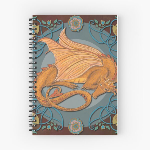 Item preview, Celtic Medieval Earth Dragon designed and sold by lottibrown.