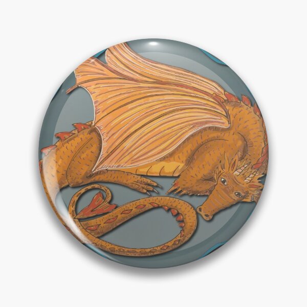 Item preview, Celtic Medieval Earth Dragon designed and sold by lottibrown.