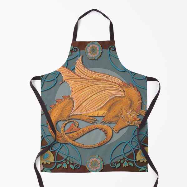 Item preview, Celtic Medieval Earth Dragon designed and sold by lottibrown.
