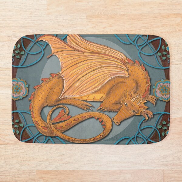 Item preview, Celtic Medieval Earth Dragon designed and sold by lottibrown.