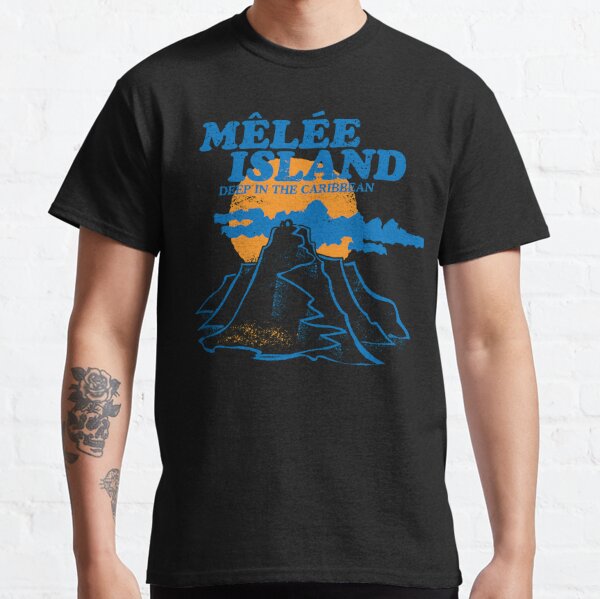 Île Mêlée (variante sombre) T-shirt classique