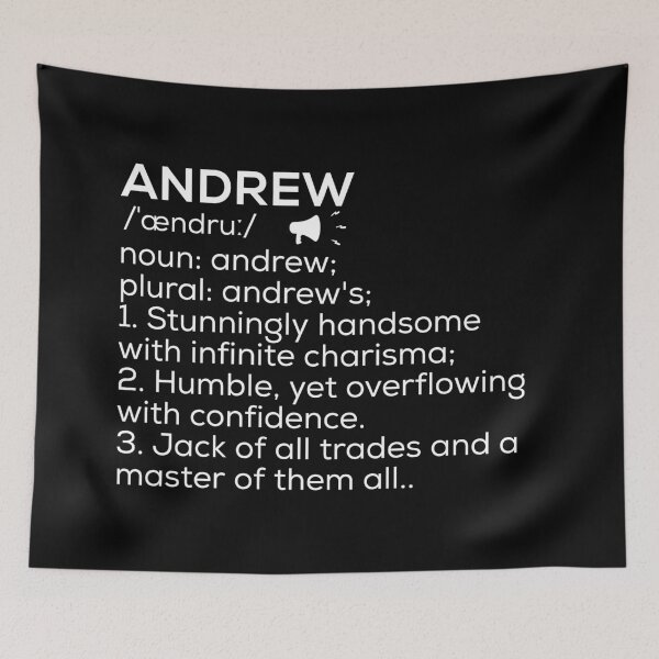 Item preview, Andrew Name Definition designed and sold by Teelogic.