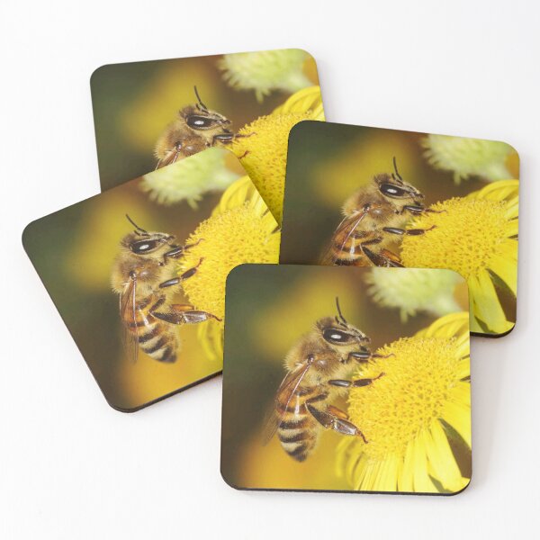 Item preview, apis mellifera collecting honey designed and sold by ritusdesigns.