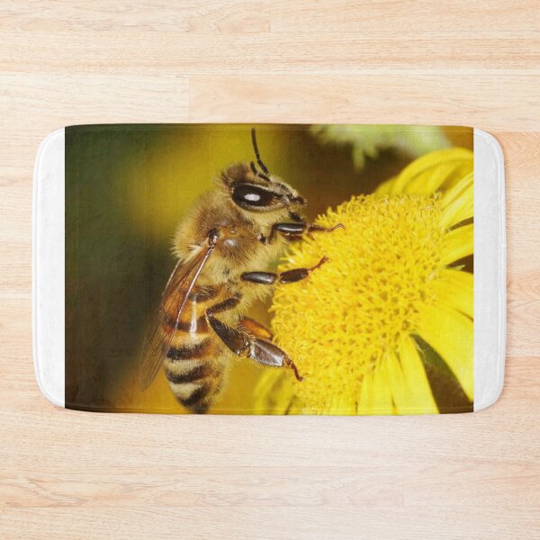 Item preview, apis mellifera collecting honey designed and sold by ritusdesigns.