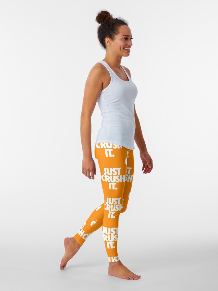 Alternate view of JUST CRUSH IT. Leggings
