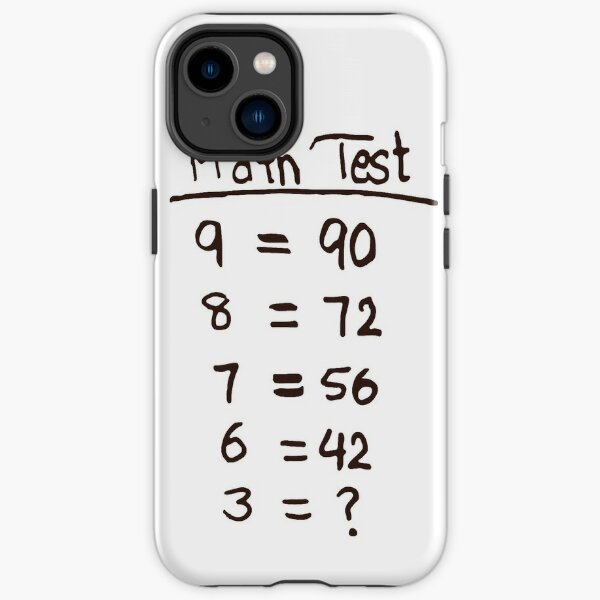 Math Exam - iPhone 11 Case