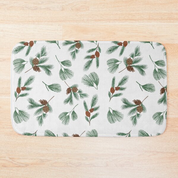Item preview, Forest Pine branches with pinecones pattern designed and sold by KamTamDesigns11.