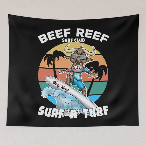 Item preview, My First Surfboard Funny Surfing Bull Summer Surf designed and sold by Status71.