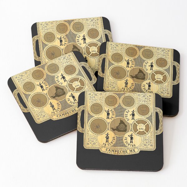 Item preview, Drinking Tray from the Campeche State of Mexico designed and sold by javaneka.