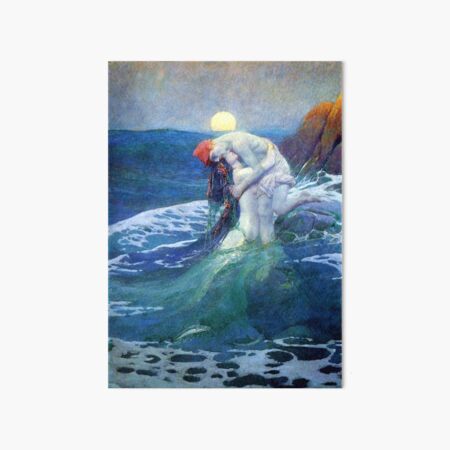 Item preview, The Mermaid - Howard Pyle designed and sold by forgottenbeauty.
