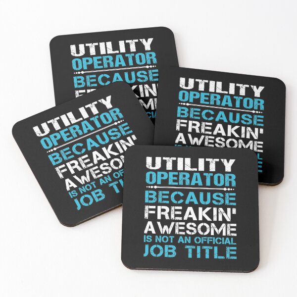 Item preview, Utility Operator T Shirt - Freaking Awesome Gift Item Tee designed and sold by llcockroge.