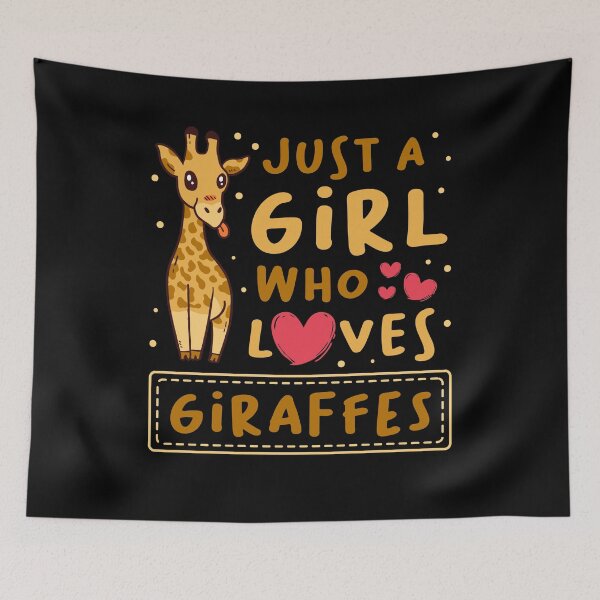 Item preview, Giraffe Lovers Gift Just a Girl Loves designed and sold by shirti.