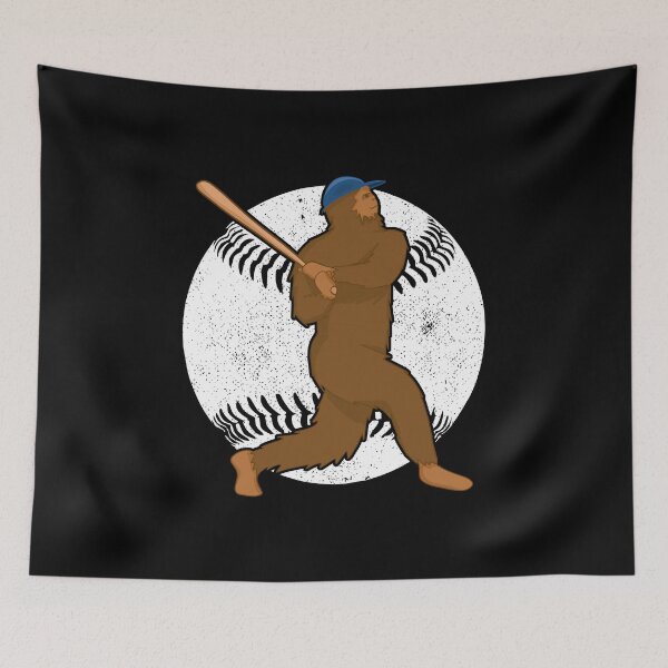Item preview, Bigfoot The Baseball Player designed and sold by tpixx.