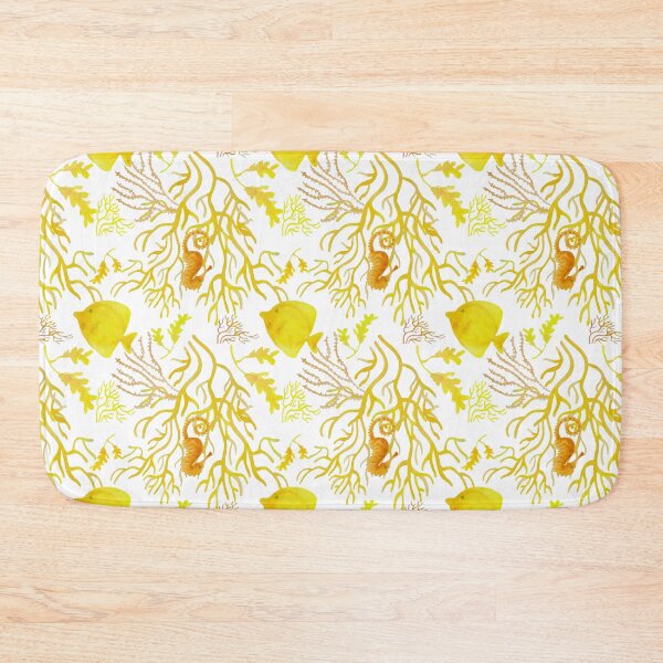 Item preview, Yellow fish pattern designed and sold by AgniArt.