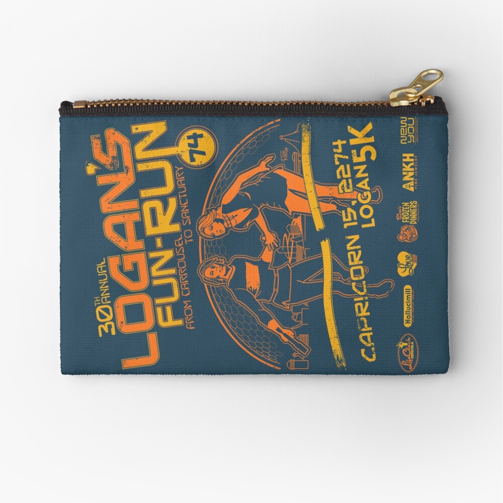 Logan's Fun-Run Zipper Pouch