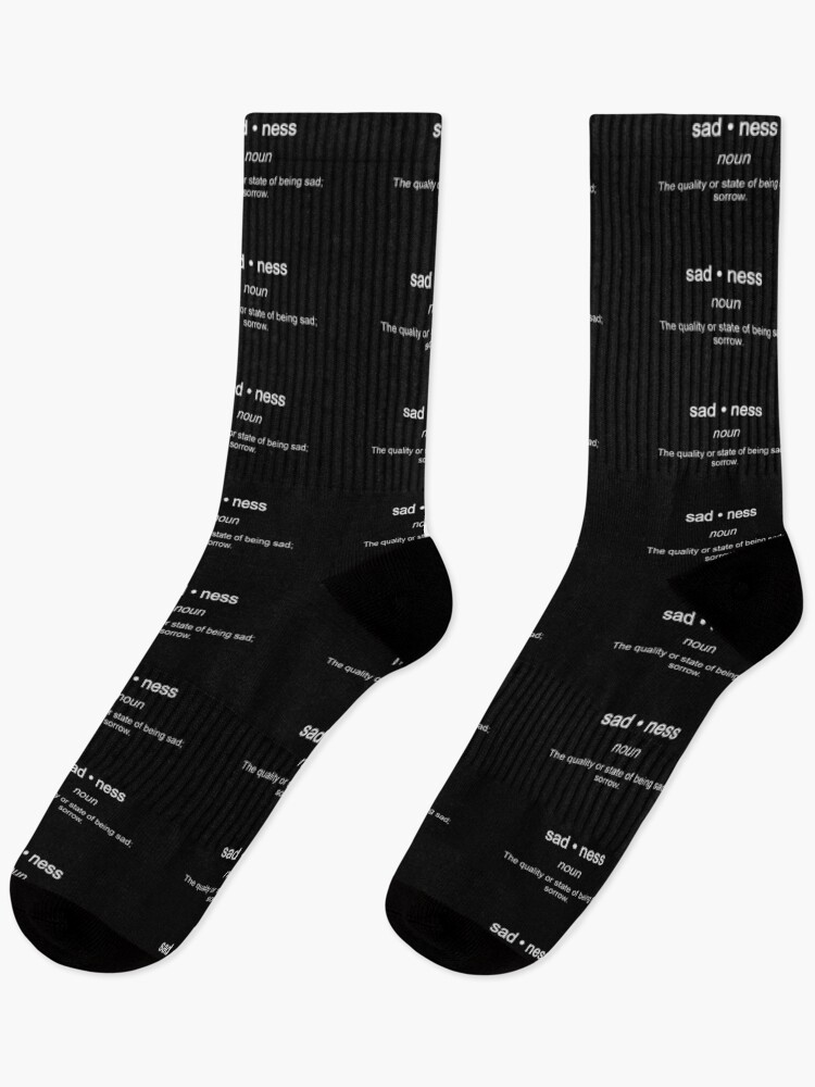 Thumbnail 1 of 5, Socks, sadness designed and sold by Rudolfsxd.