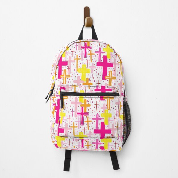 Item preview, Preppy Pink Cross Pattern designed and sold by gbreshears.