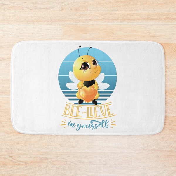 Item preview, Believe In Yourself - Just BEElieve | Bees pun designed and sold by Petra Becker.