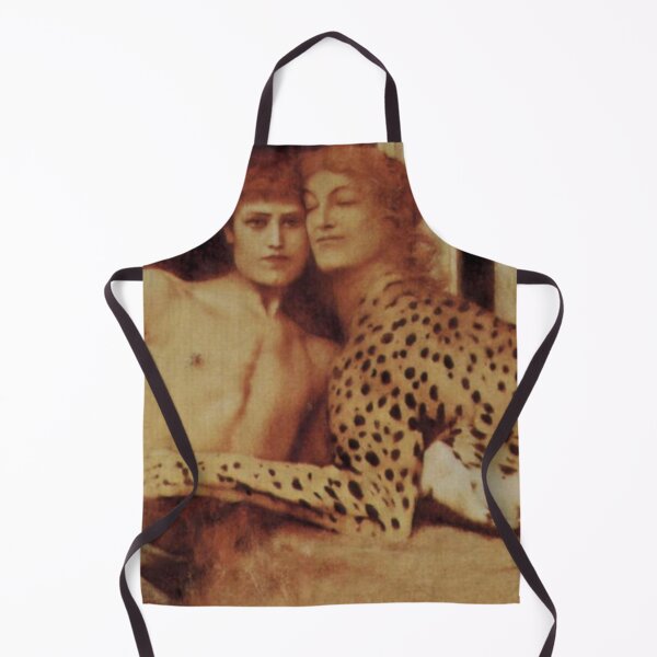 Item preview, Painting of Les Caresses or Oedipus and The Sfinx by Fernand Khnopff designed and sold by ArtyMaster.