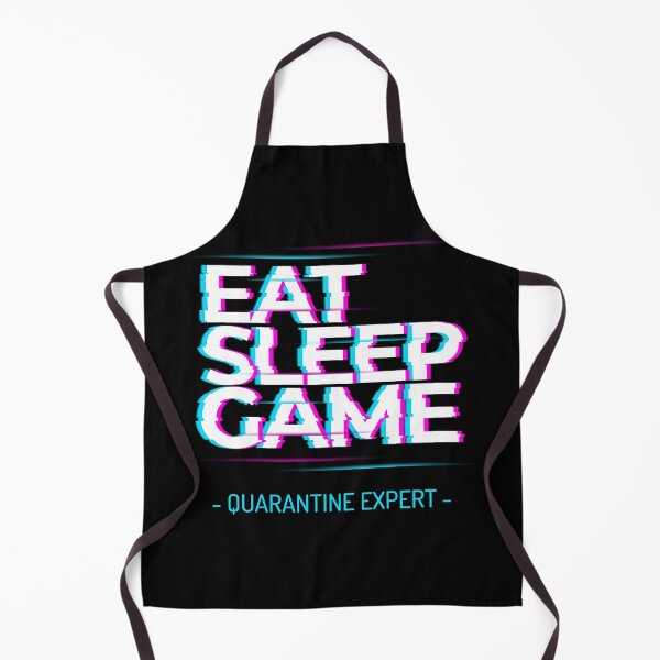 Item preview, EAT SLEEP GAME "QUARANTINE EXPERT" designed and sold by dope stuff.