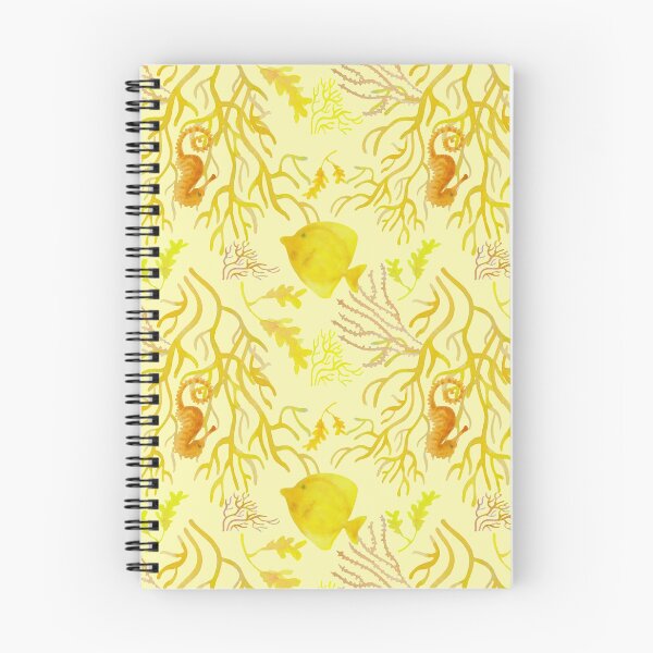 Item preview, Yellow fish pattern light yellow designed and sold by AgniArt.