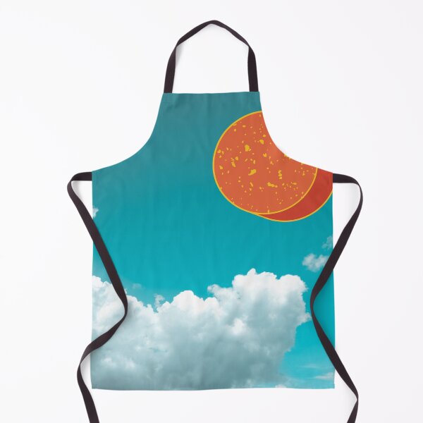 Item preview, Blue Sky with Orange Circle designed and sold by Veriepear.