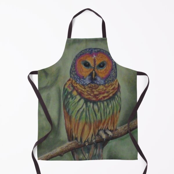 Item preview, Multi-coloured Owl designed and sold by angipangi7.