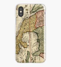 Vintage Map of Mexico (1708) iPhone Case