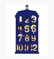The Number Who Photographic Print