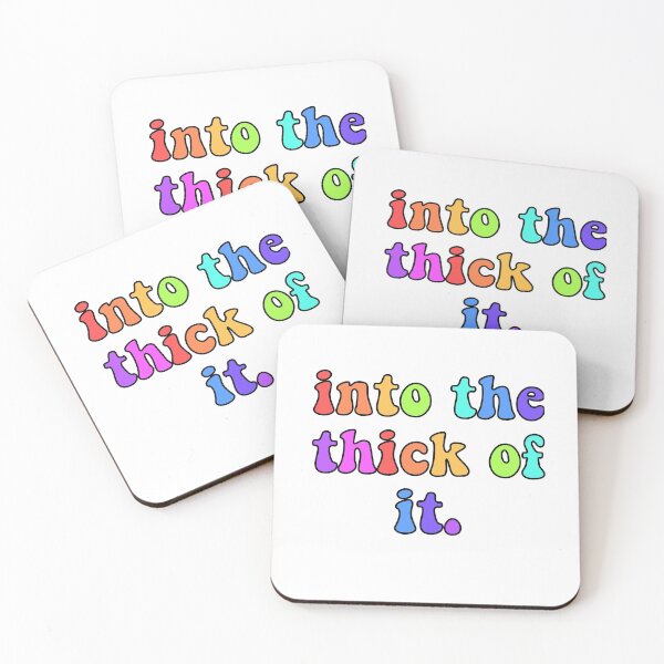 Item preview, into the thick of it designed and sold by maybechickentho.