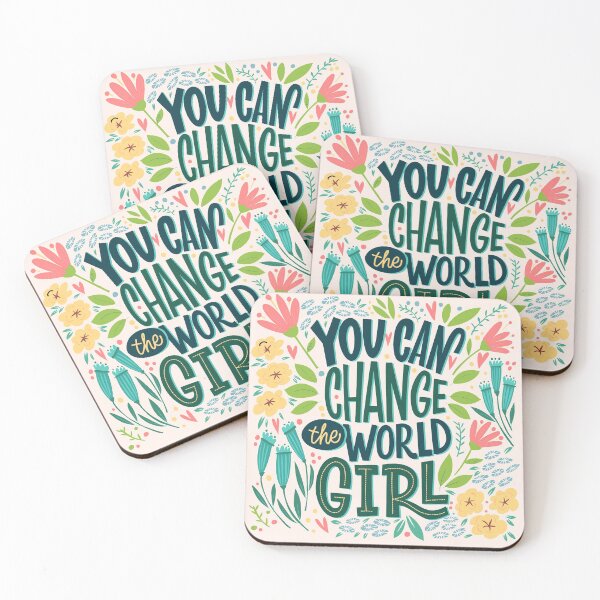 Item preview, You can Change the world girl designed and sold by Anna Suvorova.