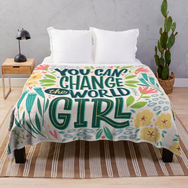 Item preview, You can Change the world girl designed and sold by Anna Suvorova.