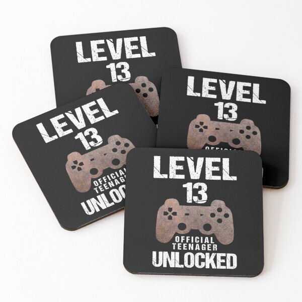 Item preview, Level 13 Unlocked Teenager Boy 13 Birthday Gamer designed and sold by Lenny Stahl.