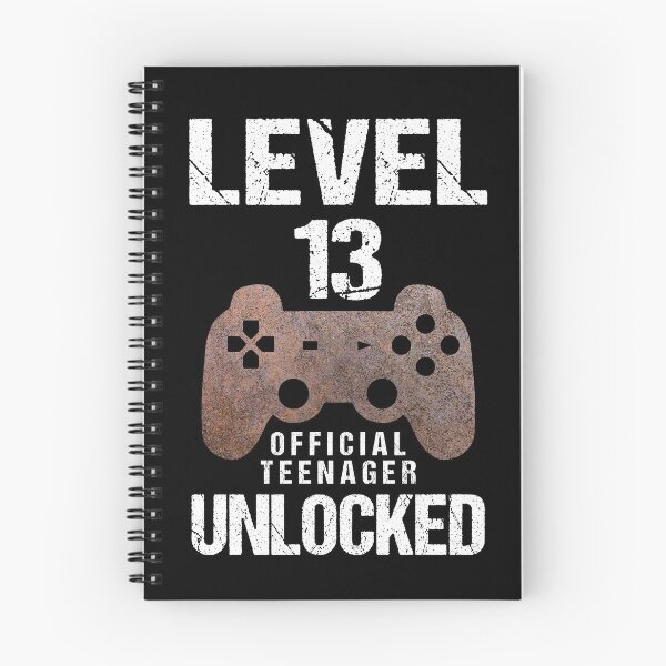 Item preview, Level 13 Unlocked Teenager Boy 13 Birthday Gamer designed and sold by Lenny Stahl.