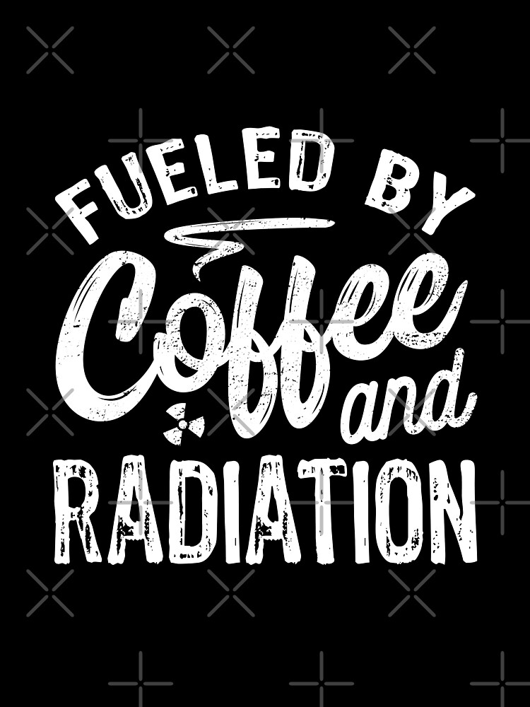 Thumbnail 3 von 3, Tuch, Fueled By Coffee And Radiation designt und verkauft von Ripper19.