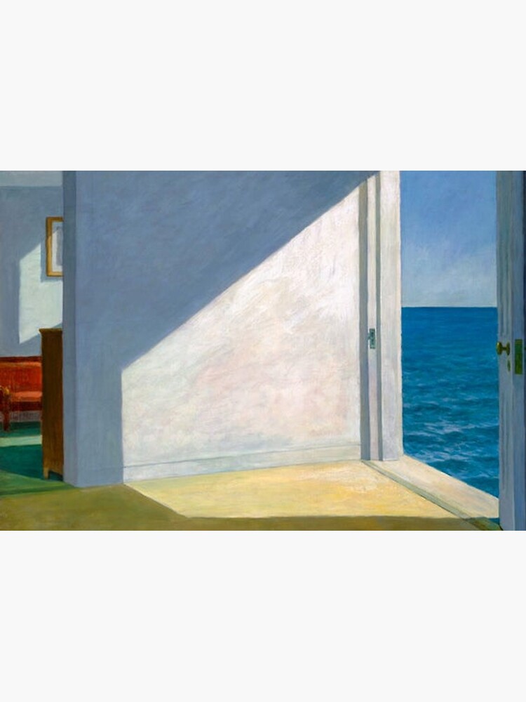 Rooms by the sea painting by Edward Hopper Premium Matte Vertical ...