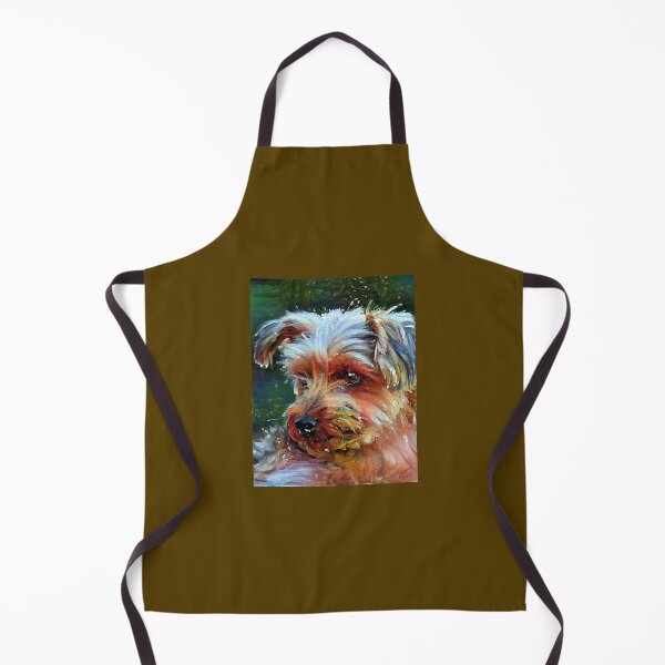 Item preview, Brown Yorkshire Terrier Puppy designed and sold by Sepi-Thinking.
