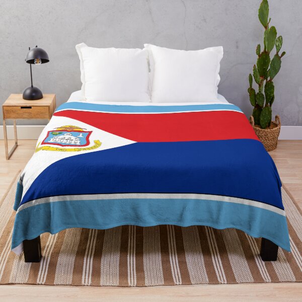 Item preview, Sint Maarten Flag Gifts, Masks, Stickers & Products designed and sold by mpodger.