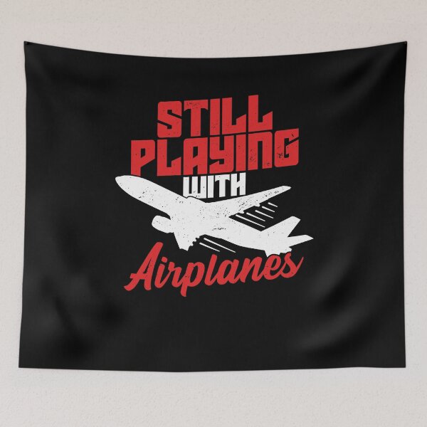 Item preview, Still Playing With Airplanes Pilot Aviator Gift designed and sold by Marcid95.