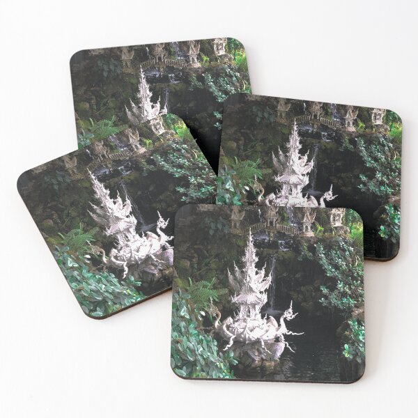 Item preview, Peace Lagoon at the White Temple, Chiang Rai, Thailand designed and sold by LiminalTees.
