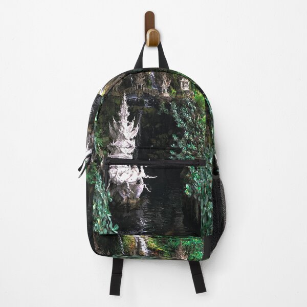 Item preview, Peace Lagoon at the White Temple, Chiang Rai, Thailand designed and sold by LiminalTees.