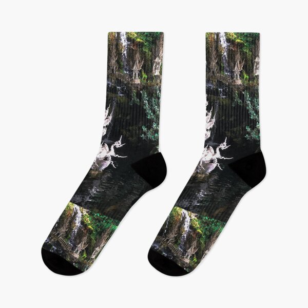 Item preview, Peace Lagoon at the White Temple, Chiang Rai, Thailand designed and sold by LiminalTees.