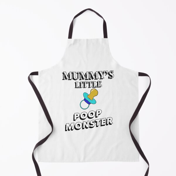 Artikelvorschau, Mummys Little Poop Monster - Blau entworfen und verkauft von BusyMonkeys.