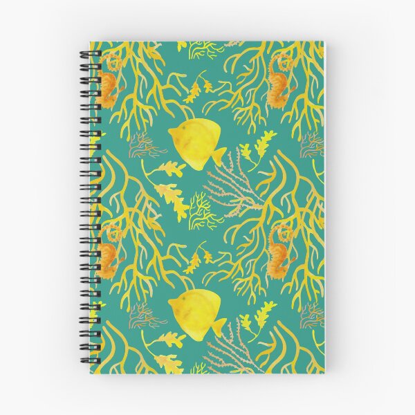 Item preview, Yellow fish pattern sea designed and sold by AgniArt.