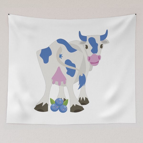 Item preview, This blueberry cow loves diversity | Cow love designed and sold by Petra Becker.